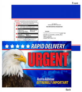 6 X 9 Urgent Delivery with Eagle