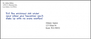 worry doll direct mail success