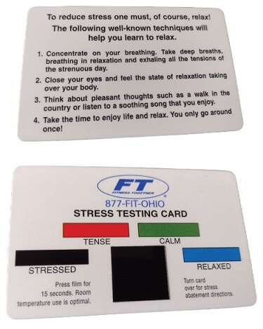 stress testing card direct mail